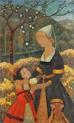 Die Dame von Kerbrau, 1918